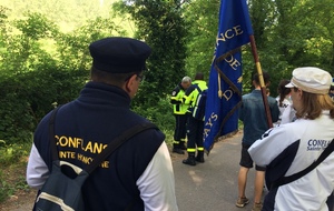 Les secours étaient bien présents pour surveiller Régis !